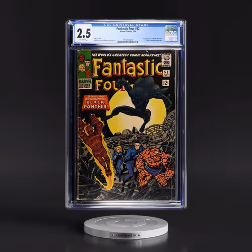 Fantastic Four #52 CGC 2.5 Off-white Pages (Marvel Comics, 7/66)