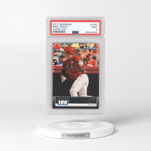 2011 Bowman Topps 100 #TP90 Mike Trout (PSA 9 MINT)