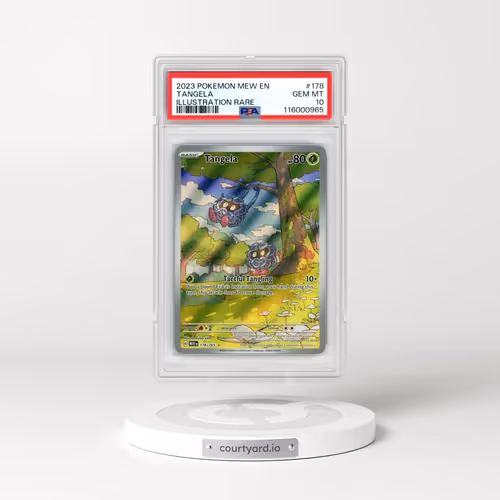 2023 Pokémon Mew EN-151 #178 Tangela - Illustration Rare (PSA 10 GEM MINT)