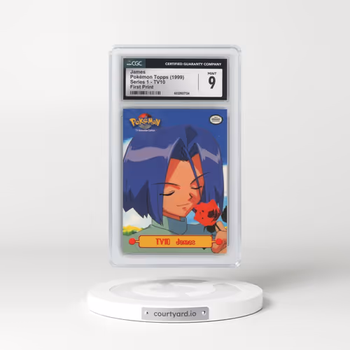 1999 Series 1 (Oval Nintendo Seal) #TV10 James - First Print (Blue Topps Logo) (CGC 9 MINT)