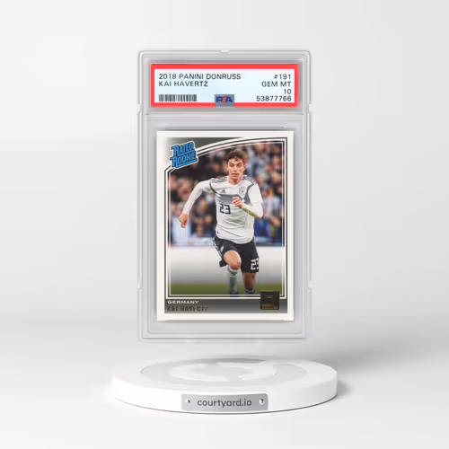 2018 Panini Donruss #191 Kai Havertz (PSA 10 GEM MINT)