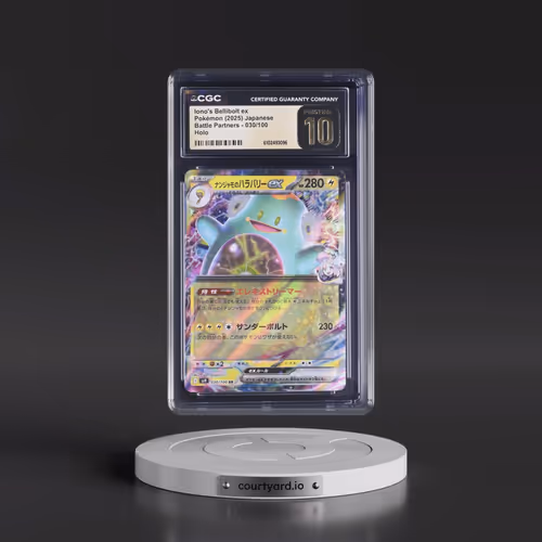 2025 Pokémon SV9-Battle Partners #030 Iono's Bellibolt EX - Holo (CGC 10 PRISTINE)