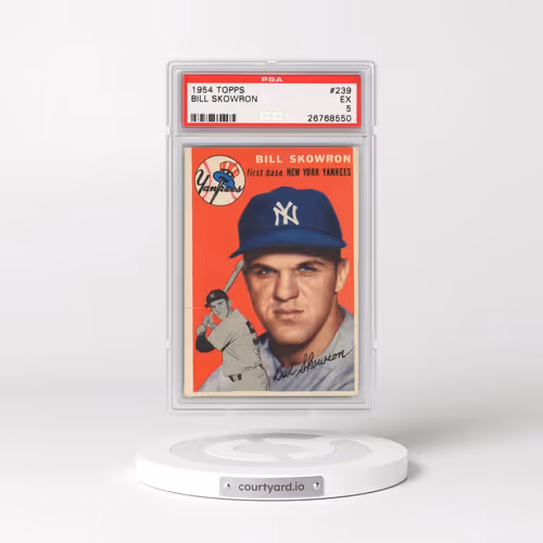 1954 Topps #239 Bill Skowron (PSA 5 EX)
