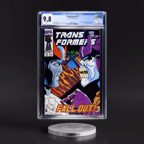 Transformers #77 CGC 9.8 White Pages (Marvel Comics, 4/91) - Universal