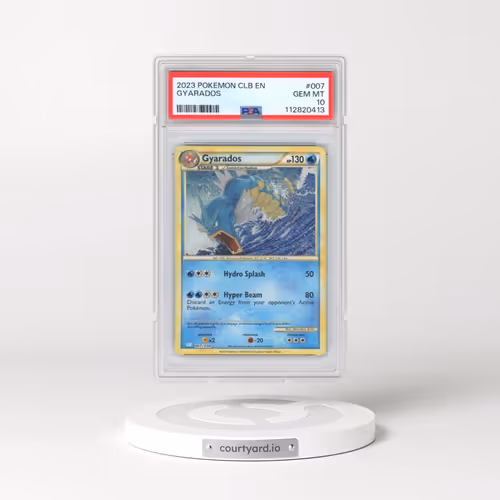 2023 Pokémon Clb-Trading Card Game Classic Blastoise & Suicune EX Deck #007 Gyarados (PSA 10 GEM MIN