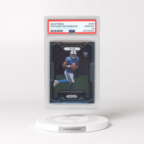2023 Panini Prizm #343 Anthony Richardson (PSA 10 GEM MINT)