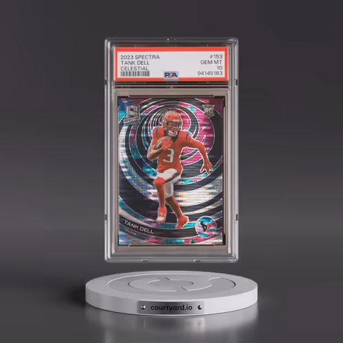 2023 Panini Spectra #153 Tank Dell - Celestial (PSA 10 GEM MINT)