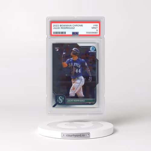 2022 Bowman Chrome #48 Julio Rodriguez (PSA 9 MINT)