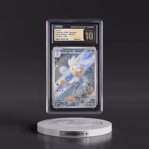 2024 Stellar Miracle #106/102 Raboot - Art Rare Holo (CGC 10 PRISTINE)