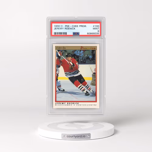 1990 O-Pee-Chee Premier #100 Jeremy Roenick