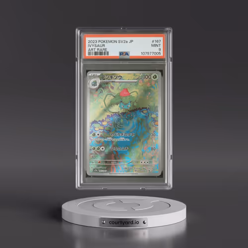 2023 Pokémon Sv2a-Pokemon 151 #167 Ivysaur - Art Rare (PSA 9 MINT)