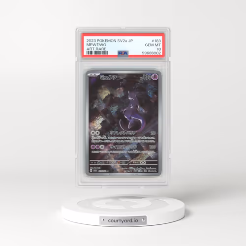 2023 Pokémon Sv2a-Pokemon 151 #183 Mewtwo - Art Rare (PSA 10 GEM MINT)