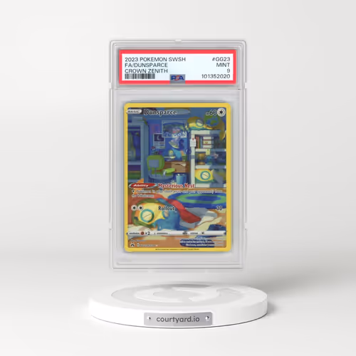 2023 Pokémon Sword and Shield Crown Zenith #GG23 Dunsparce - Full Art (PSA 9 MINT)