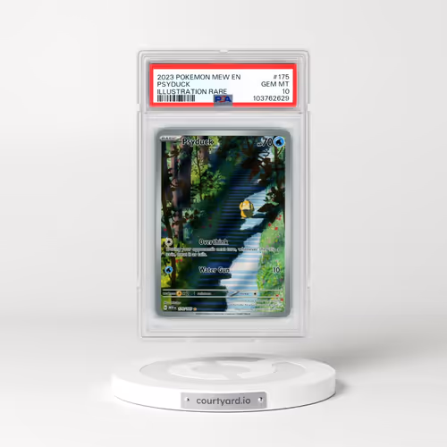 2023 Pokémon Mew EN-151 #175 Psyduck - Illustration Rare (PSA 10 GEM MINT)