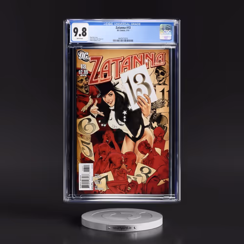 Zatanna #13 CGC 9.8 White Pages (DC Comics, 7/11) - Universal