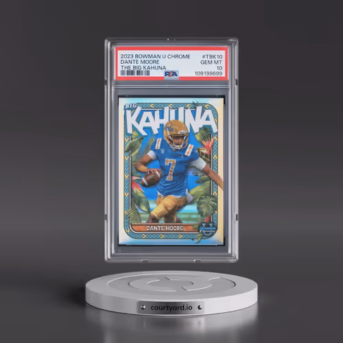 2023 Bowman University Chrome the Big Kahuna #TBK10 Dante Moore (PSA 10 GEM MINT)