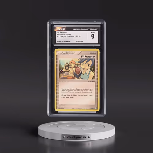 2006 EX Dragon Frontiers #82/101 TV Reporter (CGC 9 MINT)