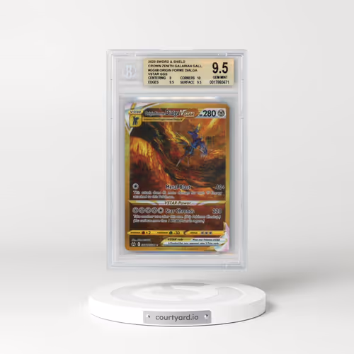 2022 Crown Zenith #GG68 Origin Forme Dialga VSTAR - Holo Secret (BGS 9.5 GEM MINT)