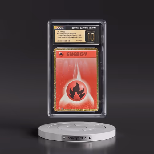 2023 Trading Card Game Classic - CLF, CLL, CLK Fire Energy - Holo Charizard & Ho-Oh ex Deck - CLL (C