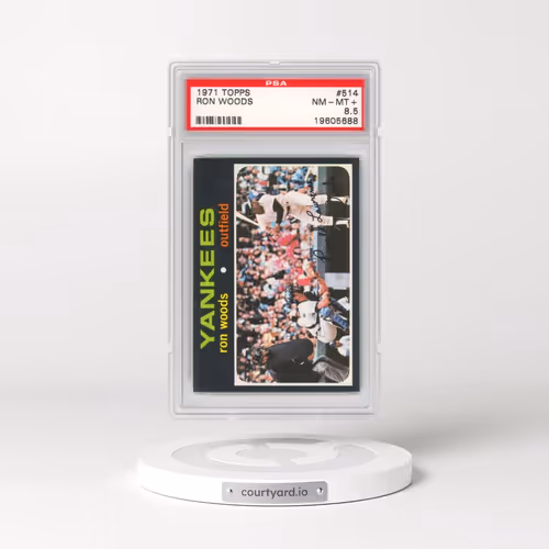 1971 Topps #514 Ron Woods (PSA 8.5 NM-MT+)