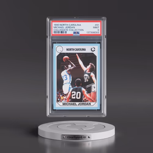 1990 Collegiate Collection North Carolina #61 Michael Jordan (PSA 9 MINT)