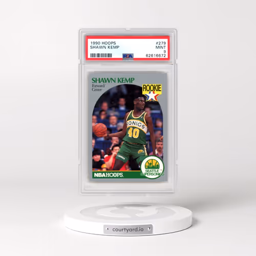 1990 Hoops #279 Shawn Kemp (PSA 9 MINT)