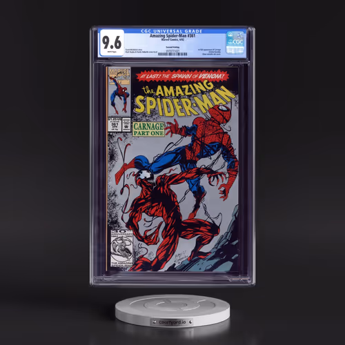 Amazing Spider-Man #361 CGC 9.6 White Pages (Marvel Comics, 4/92) - Universal Second Printing