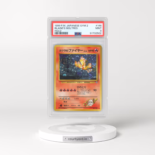 1999 Pokémon Gym 2 #146 Blaine's Moltres - Holo (PSA 9 MINT)