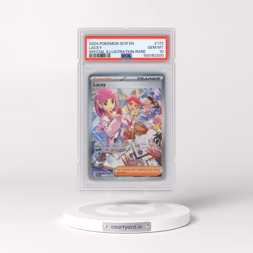 2024 Pokémon Scr EN-Stellar Crown #172 Lacey - Special Illustration Rare (PSA 10 GEM MINT)