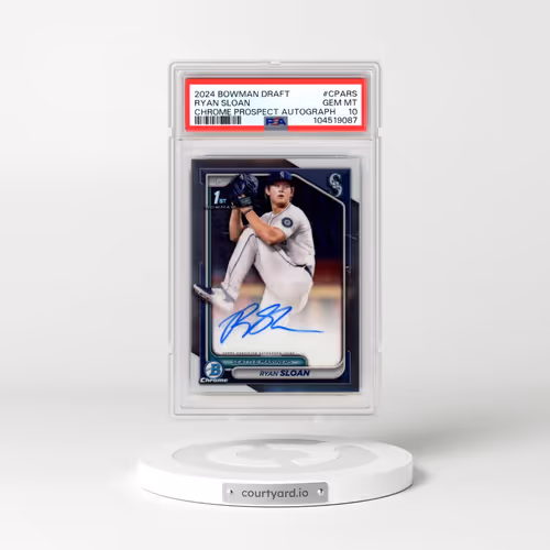 2024 Bowman Draft Chrome Prospect Autographs #CPARS Ryan Sloan (PSA 10 GEM MINT)