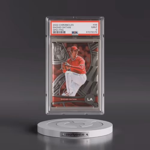 2022 Panini Chronicles Spectra #99 Shohei Ohtani (PSA 9 MINT)