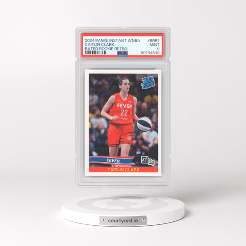 2024 Panini Instant WNBA Rated Rookie Retro #RRR1 Caitlin Clark (PSA 9 MINT)