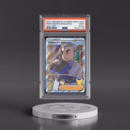 2021 Pokémon Celebrations #024 Professor's Research - Full Art (PSA 9 MINT)