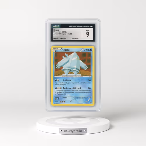 2015 Ancient Origins #24/98 Regice (CGC 9 MINT)