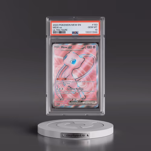 2023 Pokémon Mew EN-151 #193 Mew EX - Holo Ultra Rare (PSA 10 GEM MINT)