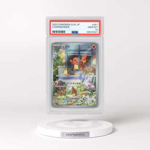 2023 Pokémon Svg-Venusaur & Charizard & Blastoise Special Deck Set EX #051 Charmander (PSA 10 GEM MINT)