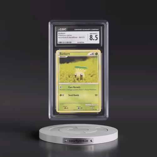 2010 HeartGold & SoulSilver #85/123 Sunkern (CGC 8.5 NM-MT+)