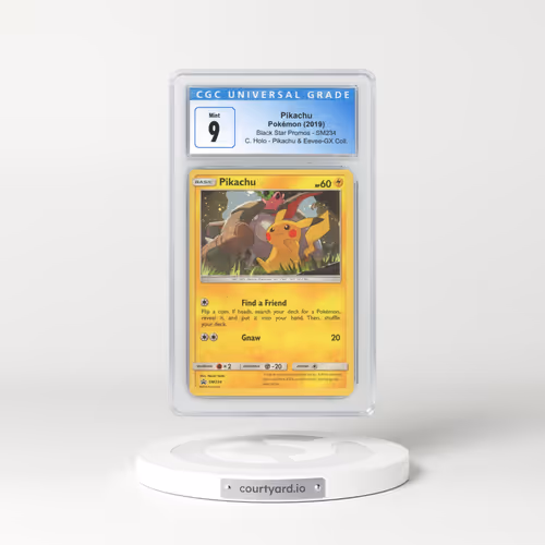 2016 Sun & Moon Promos #SM234 Pikachu - Holo (CGC 9 MINT)