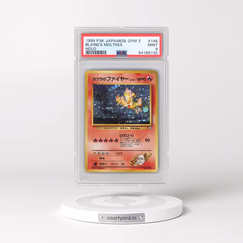1999 Pokémon Gym 2 #146 Blaine's Moltres - Holo (PSA 9 MINT)