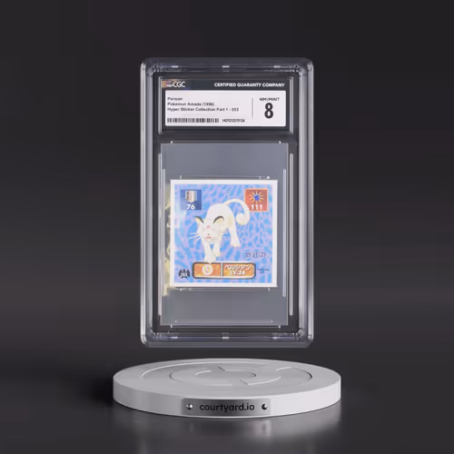 1996 Hyper Sticker Collection Part 1 (1996) #053 Persian (CGC 8 NM-MT)