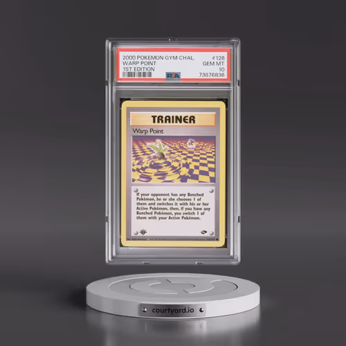2000 Pokémon Gym Challenge #126 Warp Point - 1st Edition (PSA 10 GEM MINT)