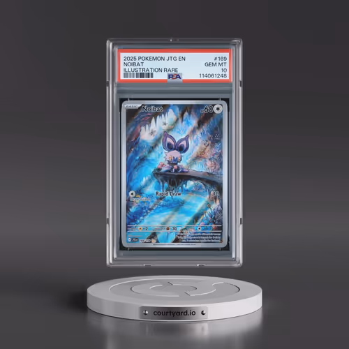 2025 Pokémon Jtg EN-Journey Together #169 Noibat - Illustration Rare (PSA 10 GEM MINT)