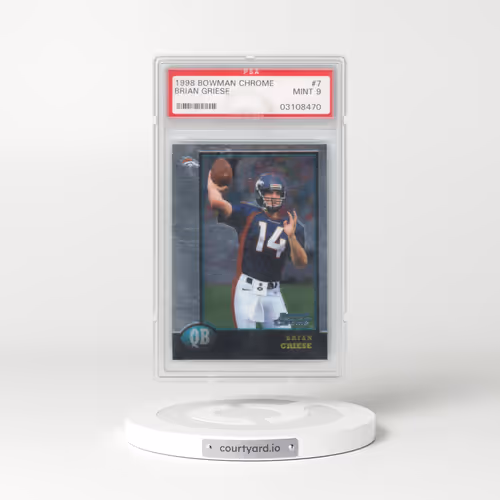 1998 Bowman Chrome #7 Brian Griese (PSA 9 MINT)