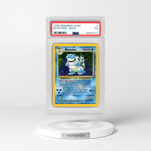 1999 Pokémon Game #2 Blastoise - Holo (PSA 7 NM)