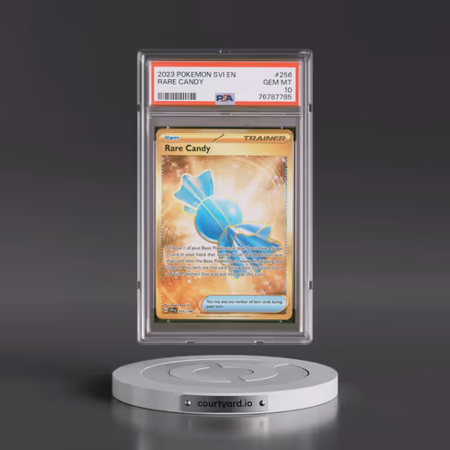 2023 Pokémon Svi EN-Scarlet & Violet #256 Rare Candy - Hyper Rare (PSA 10 GEM MINT)
