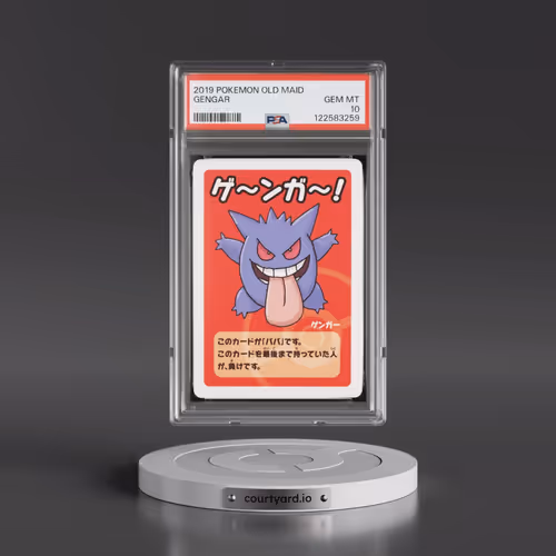 2019 Pokémon Old Maid Gengar (PSA 10 GEM MINT)
