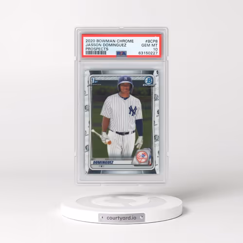 2020 Bowman Chrome Prospects #BCP8 Jasson Dominguez (PSA 10 GEM MINT)