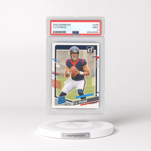 2023 Panini Donruss #339 CJ Stroud (PSA 9 MINT)