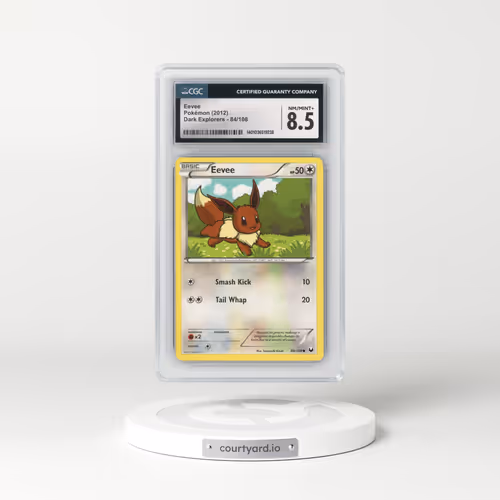 2012 Dark Explorers #84/108 Eevee (CGC 8.5 NM-MT+)