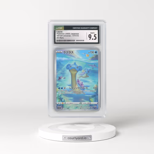 2022 VSTAR Universe #177/172 Lapras - Art Rare (CGC 9.5 MINT+)